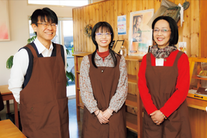 倉上 万莉佳 さん 倉上 典子 さん 倉上 清彦 さん