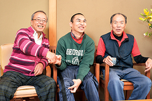 嶋田 和幸 さん × 野田 昌敬・政志 さん親子