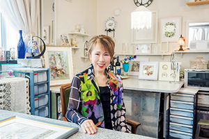 たけだ りょうさん(押し花アーティスト)インタビュー